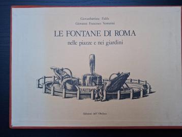 Falda en Venturini - De fonteinen van Rome - facsimile 1978 beschikbaar voor biedingen