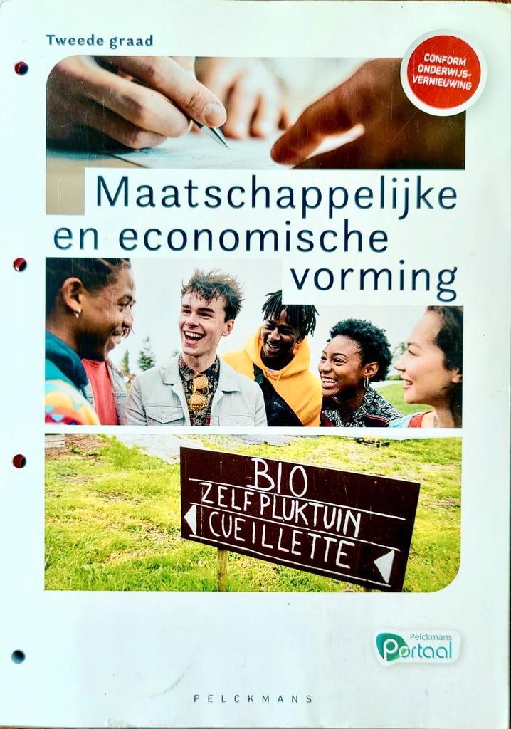 Maatschappelijke en economische vorming Leerwerkboek, Boeken, Schoolboeken, Zo goed als nieuw, Maatschappijleer, ASO, Ophalen of Verzenden