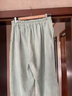 2 watergroen broeken 1 fluweel, en 1 stoffen, Enlèvement, Comme neuf