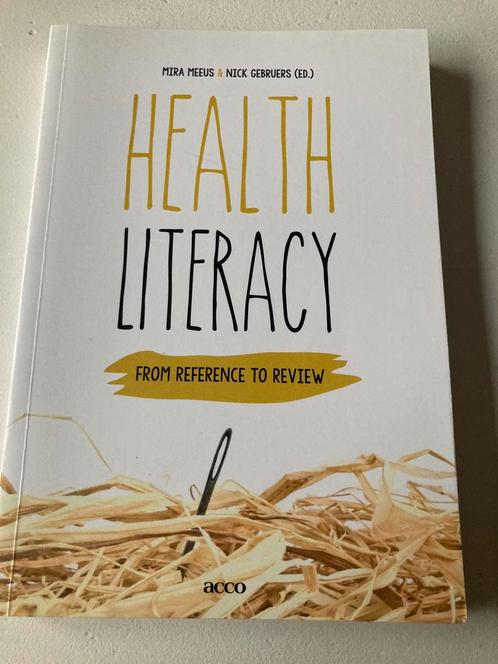 Health literacy, Livres, Science, Comme neuf, Enlèvement ou Envoi
