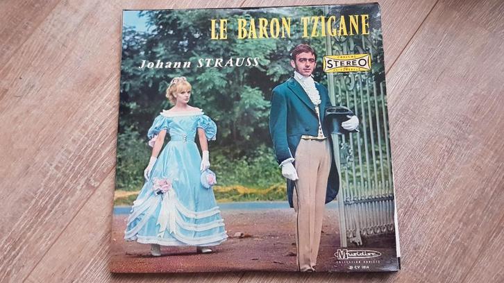 LP Johan Strauss - Le baron Tzigane, CD & DVD, Vinyles | Classique, Utilisé, 12 pouces, Enlèvement ou Envoi