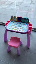 Vtech - Mijn magisch bureau met 4 oefenkaarteb, Kinderen en Baby's, Ophalen, Zo goed als nieuw