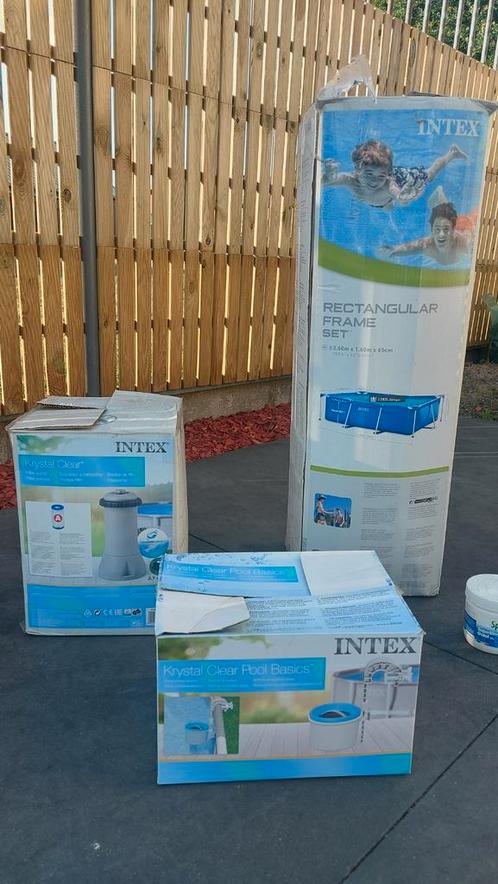 Intex Zwembad 260x130x65, Tuin en Terras, Zwembaden, Zo goed als nieuw, Ophalen