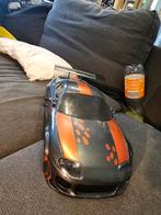 Supra mk4 body 1/10 met leds n light buckets, Ophalen of Verzenden