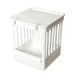 Traliekastje kunststof wit - Shop Online, Dieren en Toebehoren, Ophalen