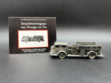 Franklin Mint - Pewter Fire Engines of the World beschikbaar voor biedingen