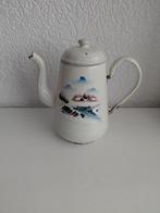 Oude email koffiepot, Antiek en Kunst, Ophalen of Verzenden