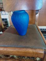 Prachtig blauw vaasje, Maison & Meubles, Accessoires pour la Maison | Vases, Comme neuf, Bleu, Enlèvement
