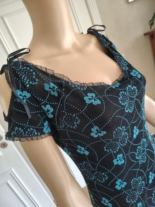 leuk zomers blousje, Kleding | Dames, Blouses en Tunieken, Zo goed als nieuw, Maat 38/40 (M), Zwart, Ophalen of Verzenden