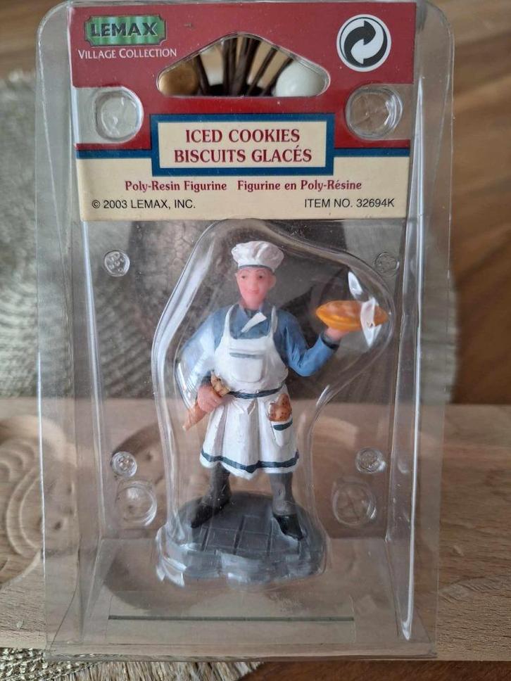 Lemax Kerstdorp figuur * Bakker Art nr 32694K uit 2003, Diversen, Kerst, Nieuw, Ophalen