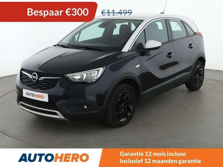 Opel Crossland X 1.2 Turbo INNOVATION (bj 2019), Auto's, Opel, Te koop, Crossland X, 360° camera, ABS, Achteruitrijcamera, Airbags