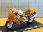 Suzuki GSX-R1300 Hayabusa 1:18 goud/zilver blister, Hobby & Loisirs créatifs, Voitures miniatures | 1:18, Enlèvement ou Envoi
