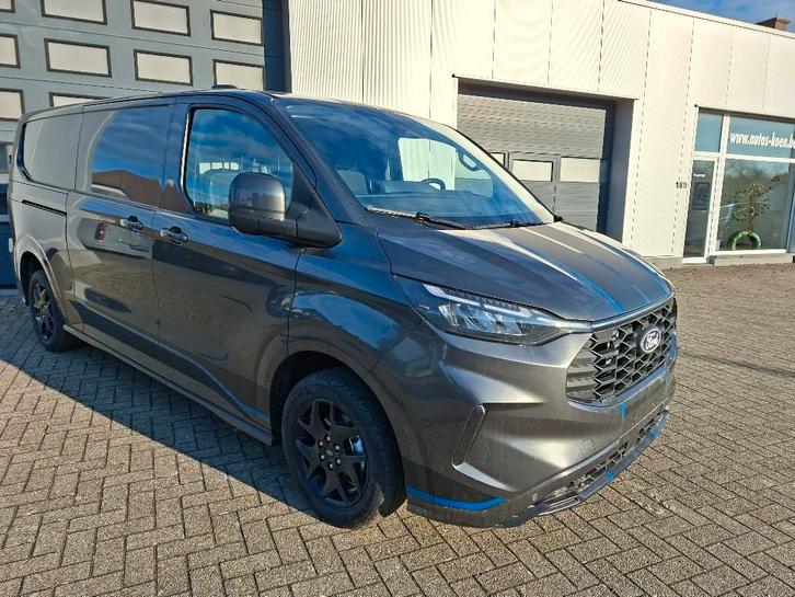 Ford Transit Custom SPORT L2 dubbele zijschuifdeur 38.835ex, Autos, Ford, Entreprise, Achat, Transit, ABS, Caméra de recul, Phares directionnels