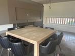 tafel met stoelen, Ophalen, Gebruikt, Vijf personen of meer, 100 tot 150 cm