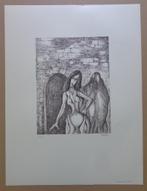 ARMAND SIMON / SURREALISME / ZW-W LITHO / 66x50cm / SIG, Enlèvement ou Envoi