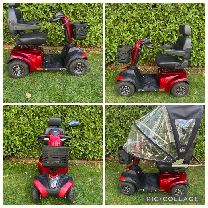 Prachtige scootmobiel elektrische invalide scooter mobil, Diversen, Rolstoelen, Zo goed als nieuw, Inklapbaar, Ophalen of Verzenden