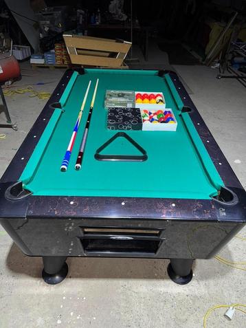 Billard Americain, Sport en Fitness, Biljarten en Poolen, Ophalen, Zo goed als nieuw, Biljarttafel