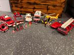 Playmobil brandweer, ambulance, reddingshelikopter, Kinderen en Baby's, Speelgoed | Playmobil, Ophalen of Verzenden, Zo goed als nieuw