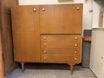 vintage kast, Huis en Inrichting, Kasten | Dressoirs, Ophalen, Gebruikt, Eikenhout, Met deur(en)