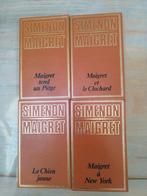 4 romans Maigret Simenon, Utilisé, Enlèvement ou Envoi