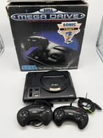 Sega Mega Drive - Met Sonic Hedgehog - Compleet met doos, Games en Spelcomputers, Ophalen of Verzenden, Met 2 controllers, Mega Drive