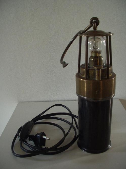 Lampe de mineur Neu Cattrice 1900 / 1950, Antiquités & Art, Antiquités | Bronze & Cuivre, Cuivre, Enlèvement