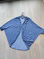 blauw vestje met driekwartmouwen, Vêtements | Femmes, Pulls & Gilets, JBC, Taille 34 (XS) ou plus petite, Bleu, Porté