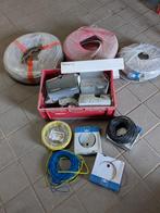 Elektriciteit kabels en materialen, Bricolage & Construction, Électricité & Câbles, Enlèvement, Comme neuf