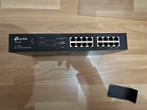 TP-Link TL-SG1016PE | 16-Poorts Gigabit Switch | 8x PoE+, Ophalen of Verzenden, Zo goed als nieuw