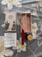 Unieke Lord of the rings wax seal / briefstempel set, Collections, Lord of the Rings, Enlèvement ou Envoi