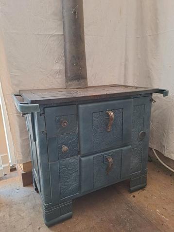 Ancienne cuisinière à bois 1920 Monthermé, Enlèvement, Utilisé, À Poser