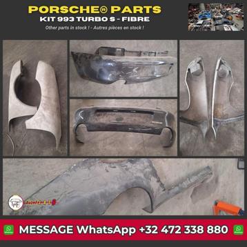 Kit carrosserie en fibre pour Porsche 993 Turbo S, Enlèvement, Utilisé, Porsche, Garde-boue