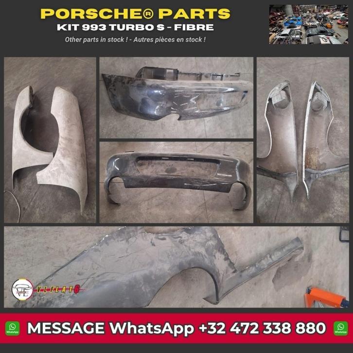 Fiber bodykit voor Porsche 993 Turbo S, Auto-onderdelen, Carrosserie, Spatbord, Oldtimer onderdelen, Porsche, Gebruikt, Ophalen