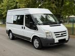 FORD TRANSIT 2.2TDCI DUBBELE CABINE ✅, Auto's, Bestelwagens en Lichte vracht, Bedrijf, Diesel, Cruise Control, Te koop