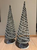 2 decoratieve kerstbomen (even groot), Ophalen, Zo goed als nieuw