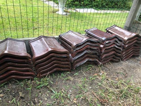 Geglazuurde (verglaasde) dekstenen (muurkappen), Doe-het-zelf en Bouw, Metselstenen, Gebruikt, Overige typen, Ophalen