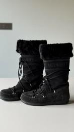 Zwarte Moon Boot in daim met faux fur maat 42, Autres marques, Enlèvement ou Envoi, Comme neuf, Bottes de neige