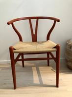 Wishbone Hans Wegner, Maison & Meubles, Chaises, Comme neuf, Bois, Enlèvement, Rouge