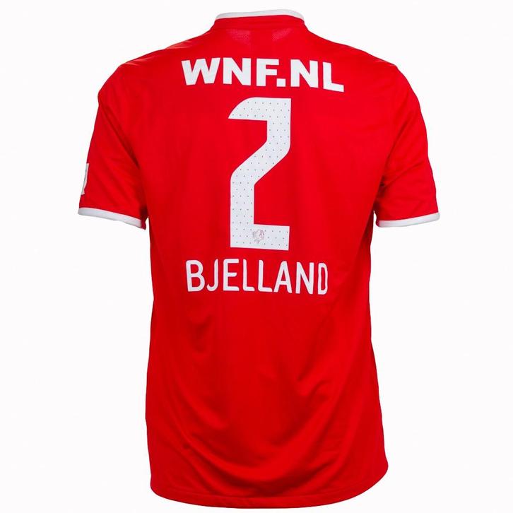 matchwornshirt Andreas Bjelland FC Twente 'collectors item, Verzamelen, Sportartikelen en Voetbal, Gebruikt, Shirt, Verzenden
