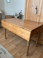 tafel en pin, Ophalen, Gebruikt, Grenenhout