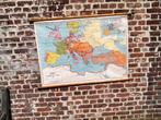 Oude  schoolkaart, Antiek en Kunst, Antiek | Schoolplaten, Ophalen of Verzenden