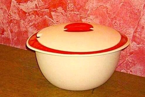 tupperware: braadpan „iso duo” (4,5 liter), Huis en Inrichting, Keuken | Tupperware, Nieuw, Crème, Oranje, Ophalen of Verzenden