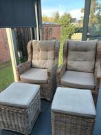 Rotan relax zetels, Tuin en Terras, Ophalen, Zo goed als nieuw, Rotan