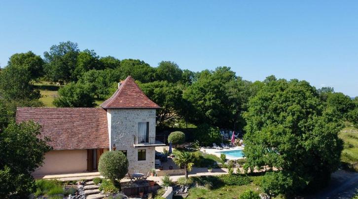 Z-Fr (Lot) vakantiehuis 2 tot 8P met privé-zwembad, Vakantie, Vakantiehuizen | Frankrijk, Dordogne, Landhuis of Villa, Landelijk