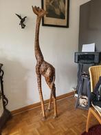 Girafe bois, Antiquités & Art, Art | Sculptures & Bois, Enlèvement ou Envoi