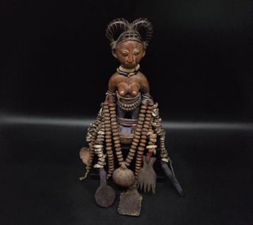 Magnifique fétiche beeld - tweeling - Nigeria beschikbaar voor biedingen