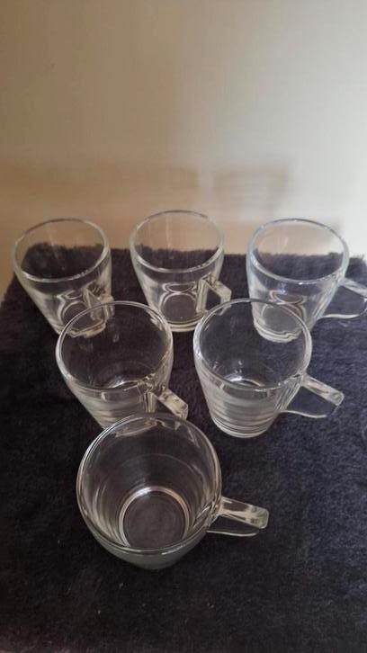 6 glaasjes voor o.a. hapjes, Verzamelen, Glas en Drinkglazen, Nieuw, Ophalen of Verzenden