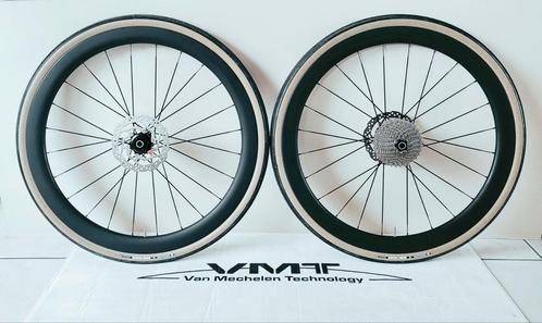 PROMO VMT 'AERO' carbonwielen 650euro/set alle hoogtes, Fietsen en Brommers, Fietsonderdelen, Nieuw, Racefiets, Wiel, Ophalen of Verzenden