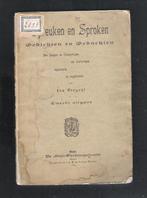 DICTONS ET DICTONS - POÈMES ET PENSÉES - 1894 - ALOST, Livres, Poèmes & Poésie, Utilisé, Enlèvement ou Envoi
