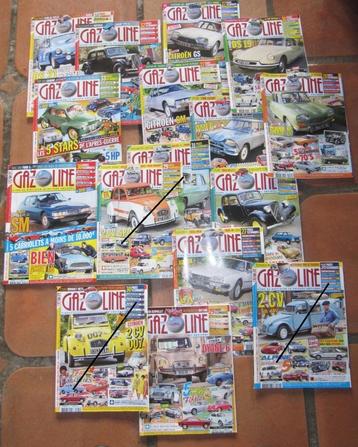 Citroën - oldtimermagazines (33 stuks)